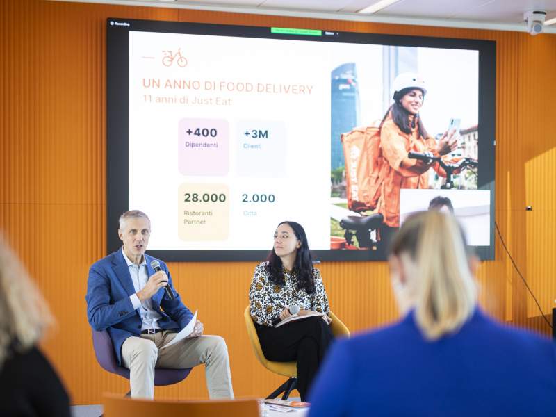 La presentazione della Mappa del food delivery in Italia realizzata da Just Eat